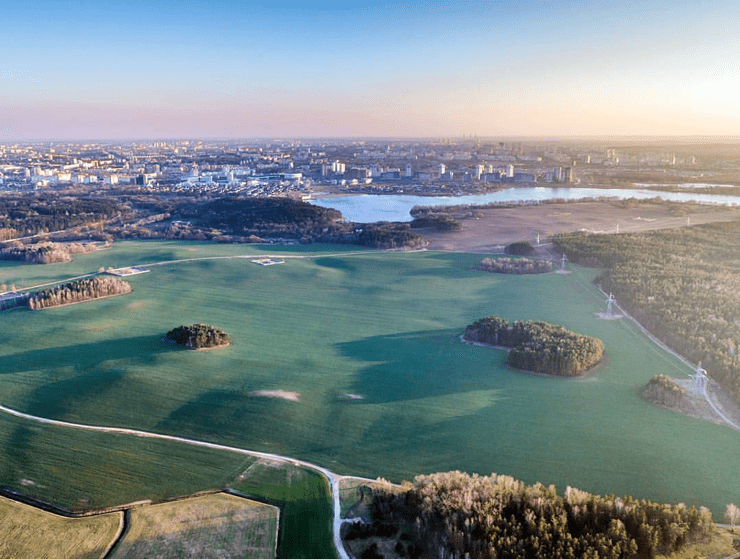 Belarus arial photography