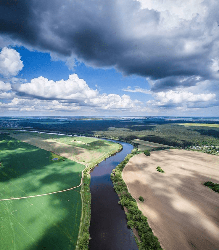 Belarus arial photography