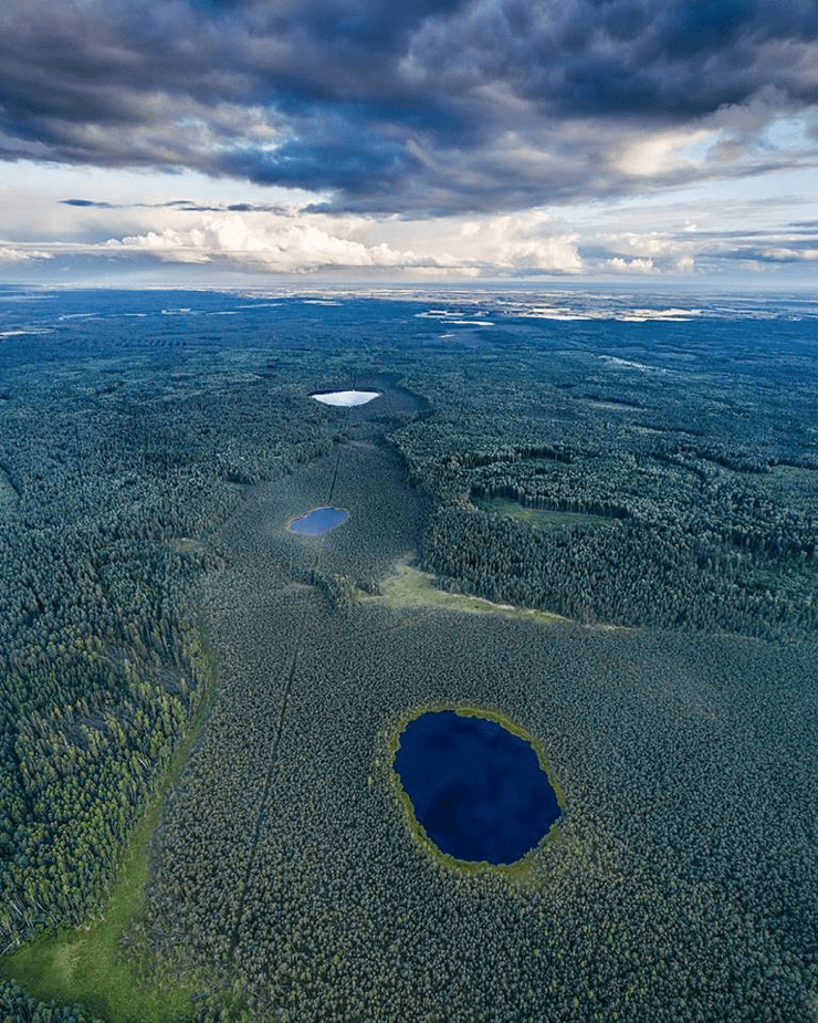 Belarus arial photography