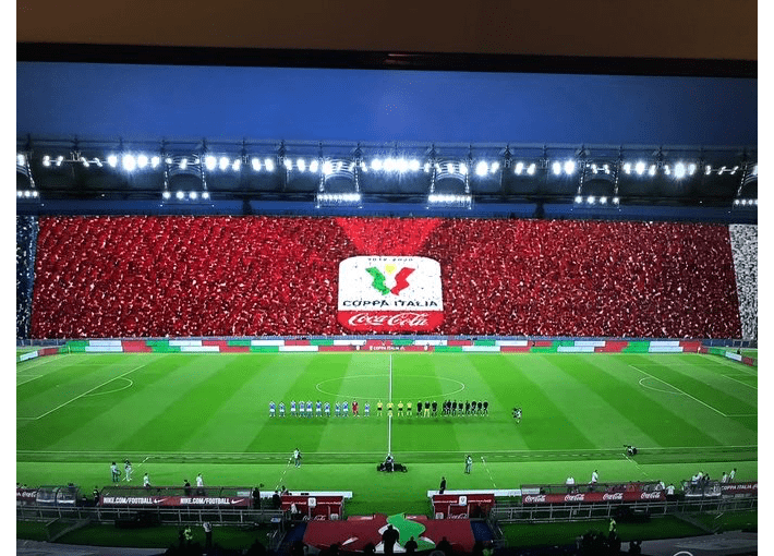 Copa Italia CGI crowd snapshot