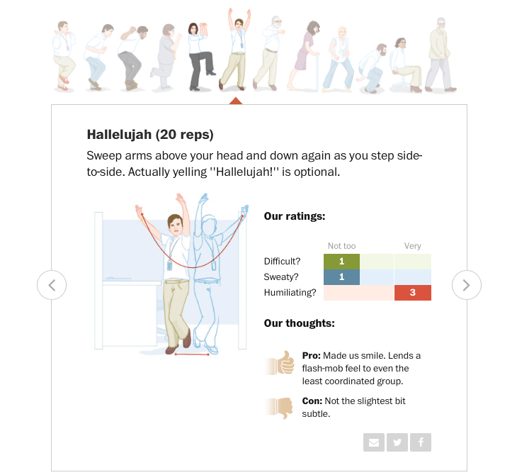 office workout to avoid burnout