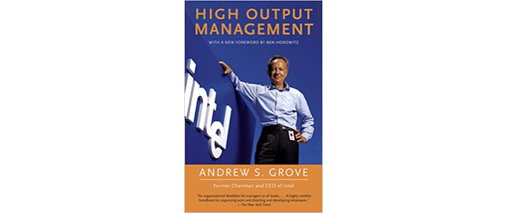 High Output Management book cover