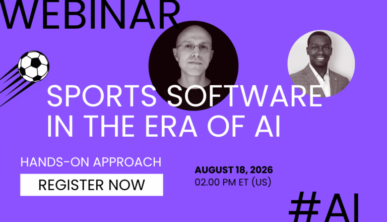 Webinar: Building A Sports Software Product with AI