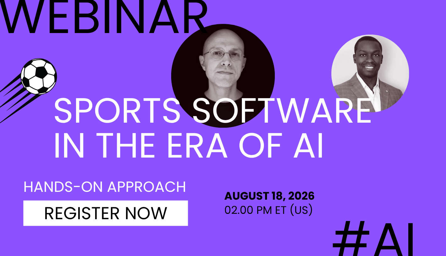Webinar: Building A Sports Software Product with AI